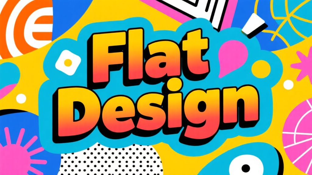 Элегантный плоский дизайн