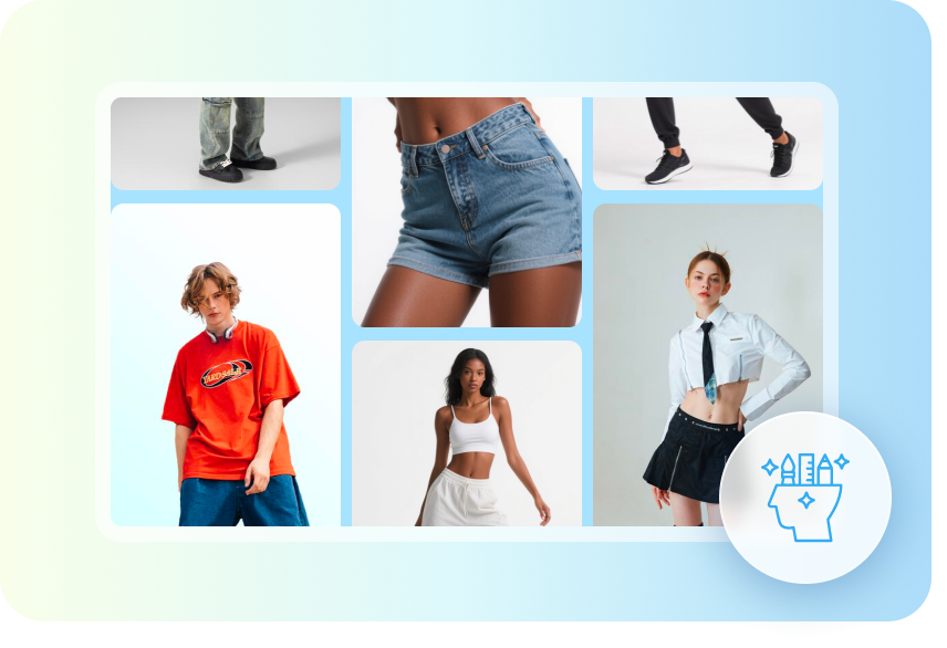 Experiment with digital outfit styling using AI try-on
