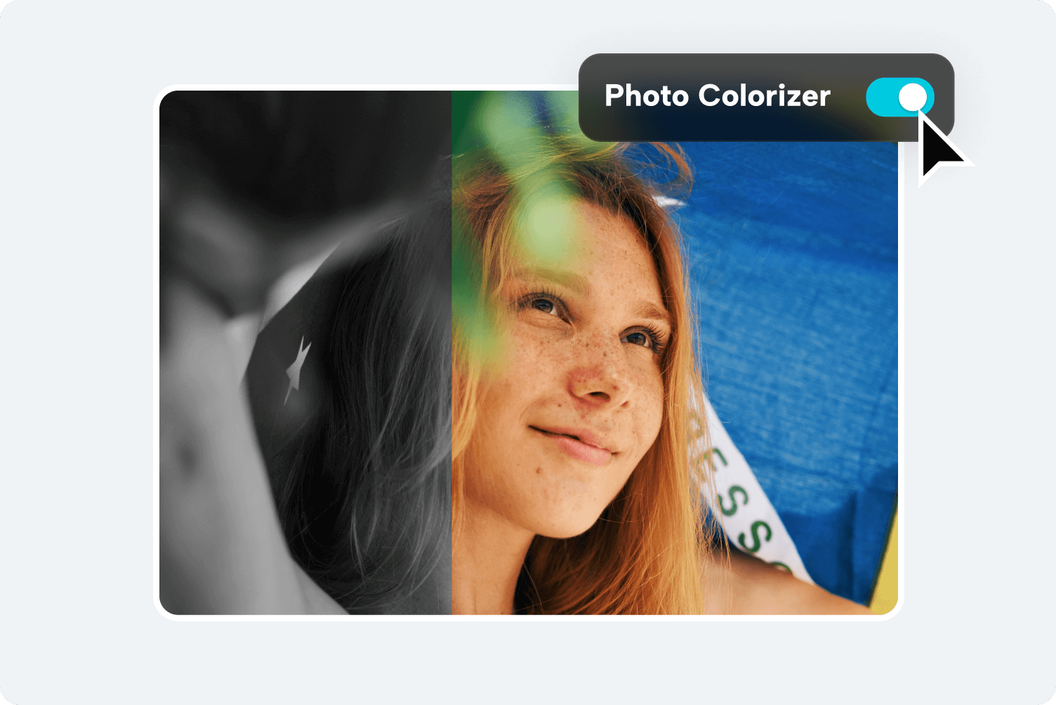Visualize a imagem gerada pelo colorizador de fotos