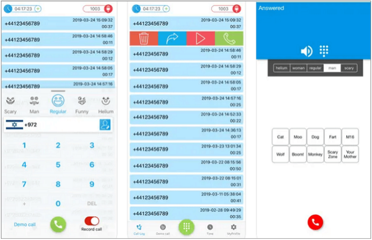 FunCalls Sprachveränderer