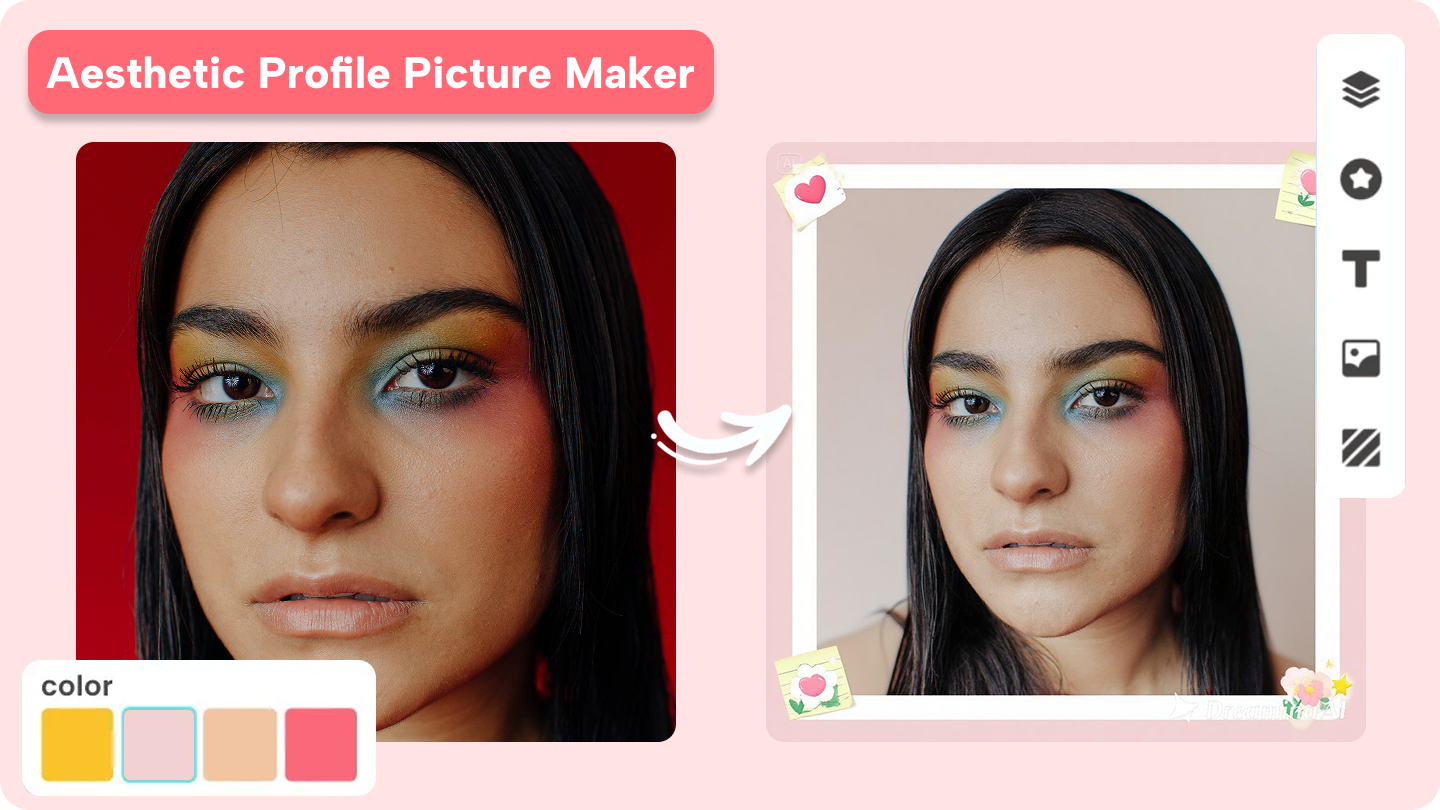 aesthetic profile picture maker