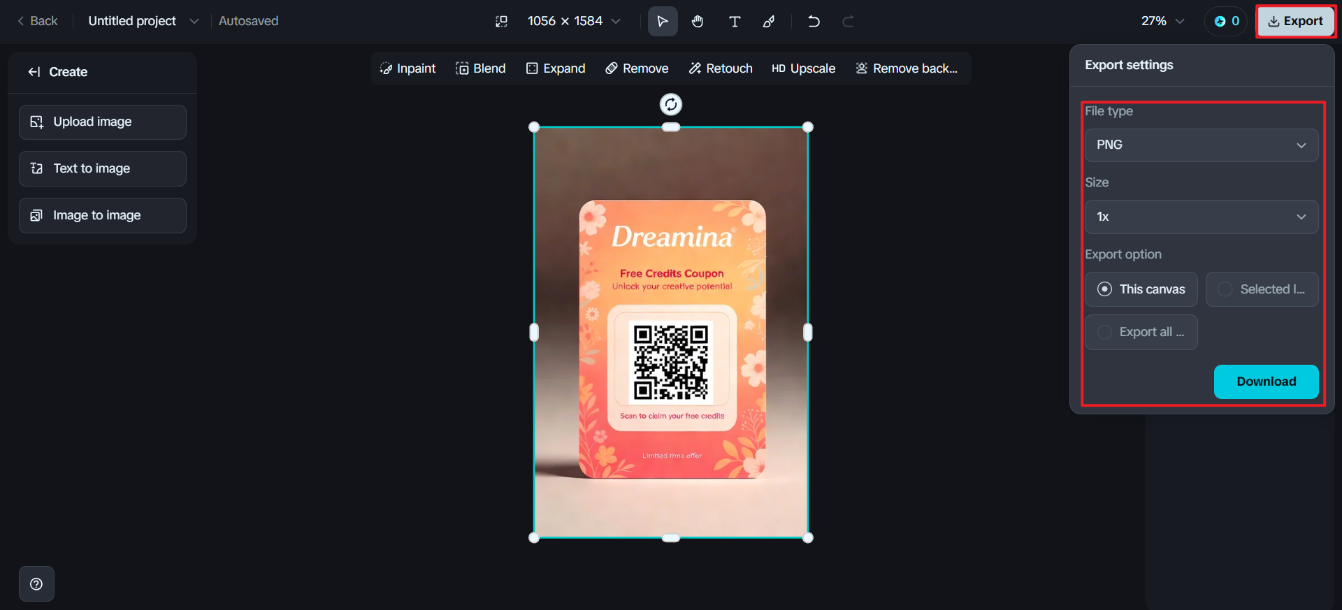Imagen de código QR con
