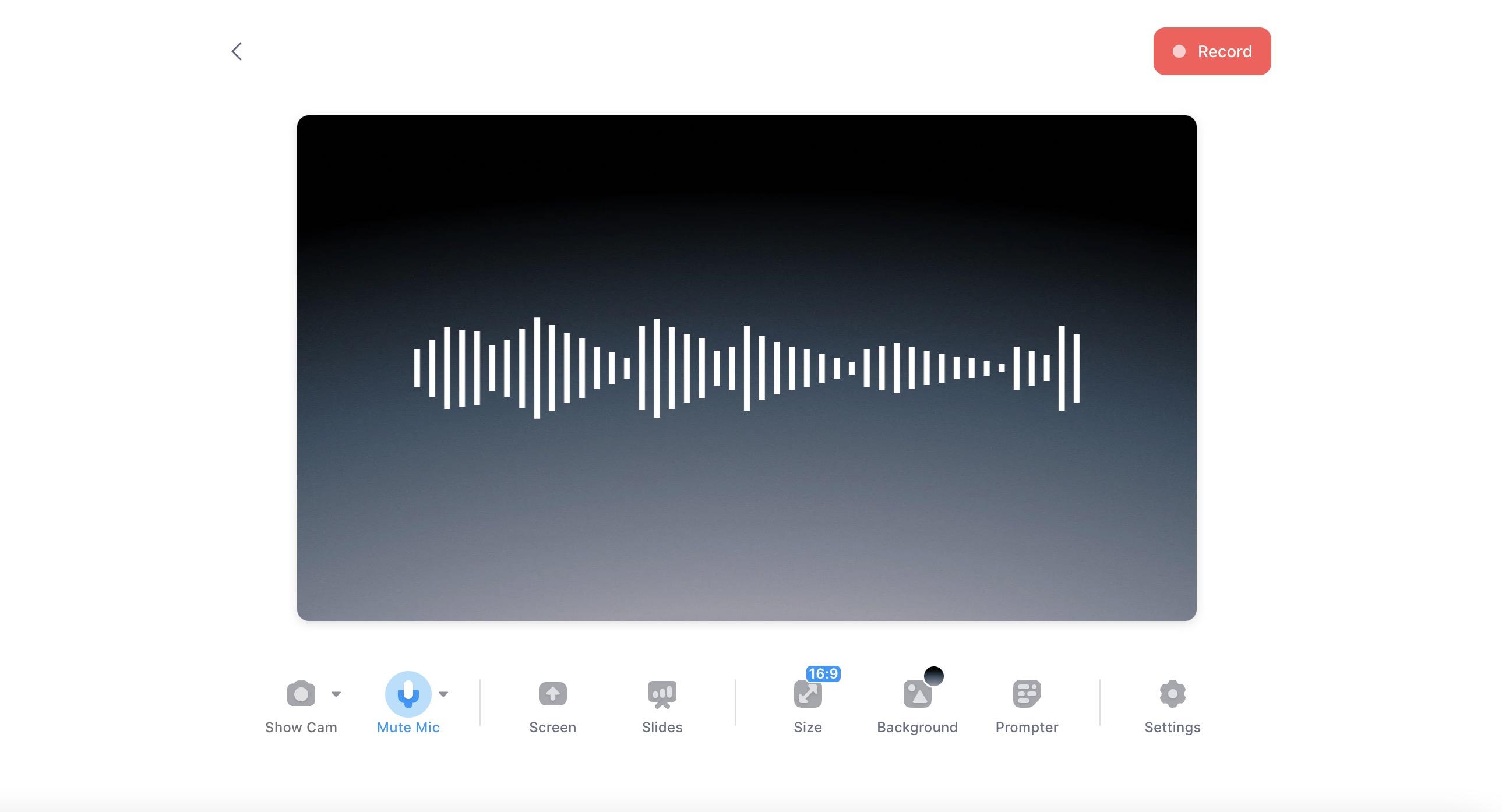 VEED voice recorder