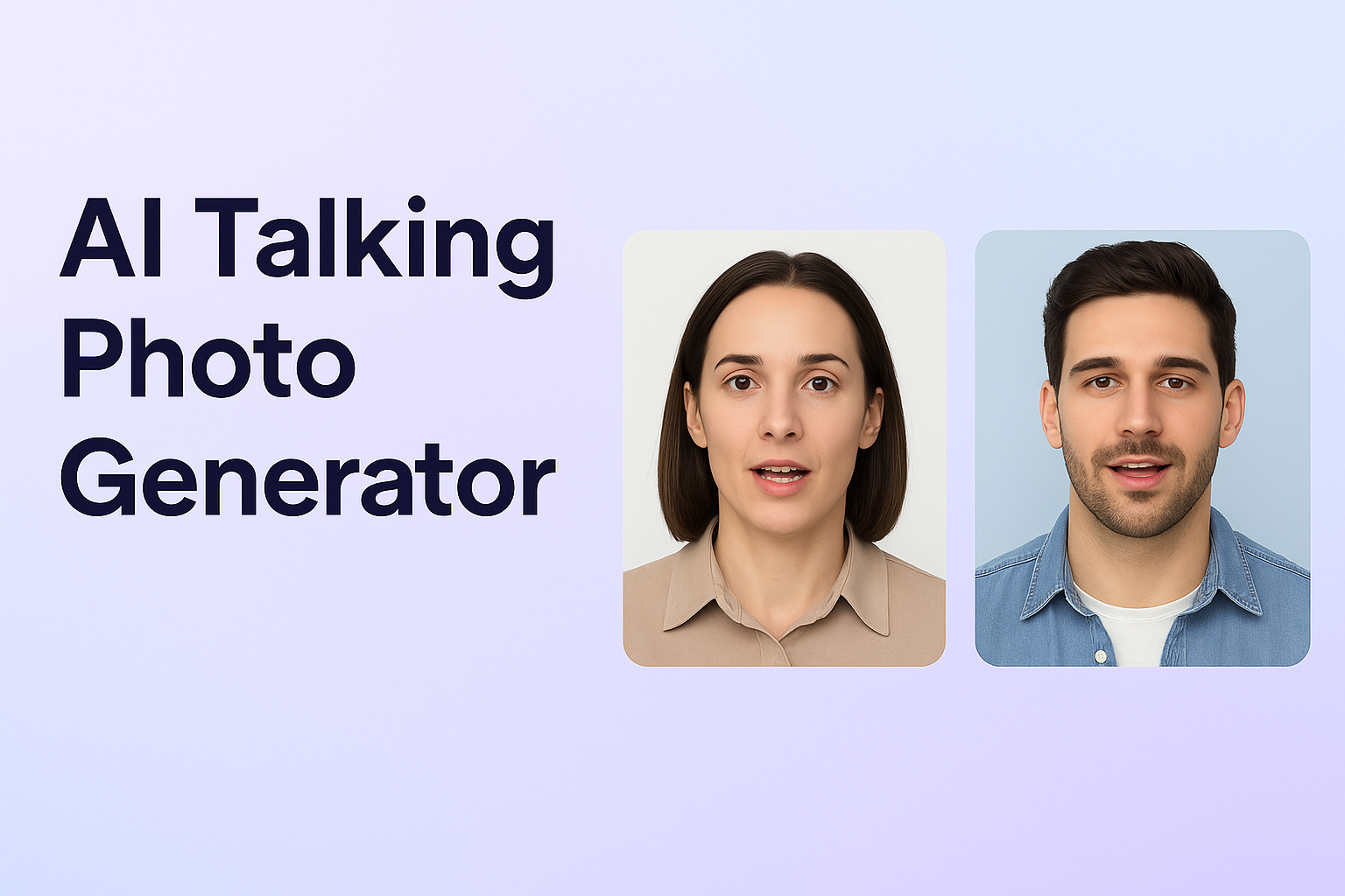 AI talking photo