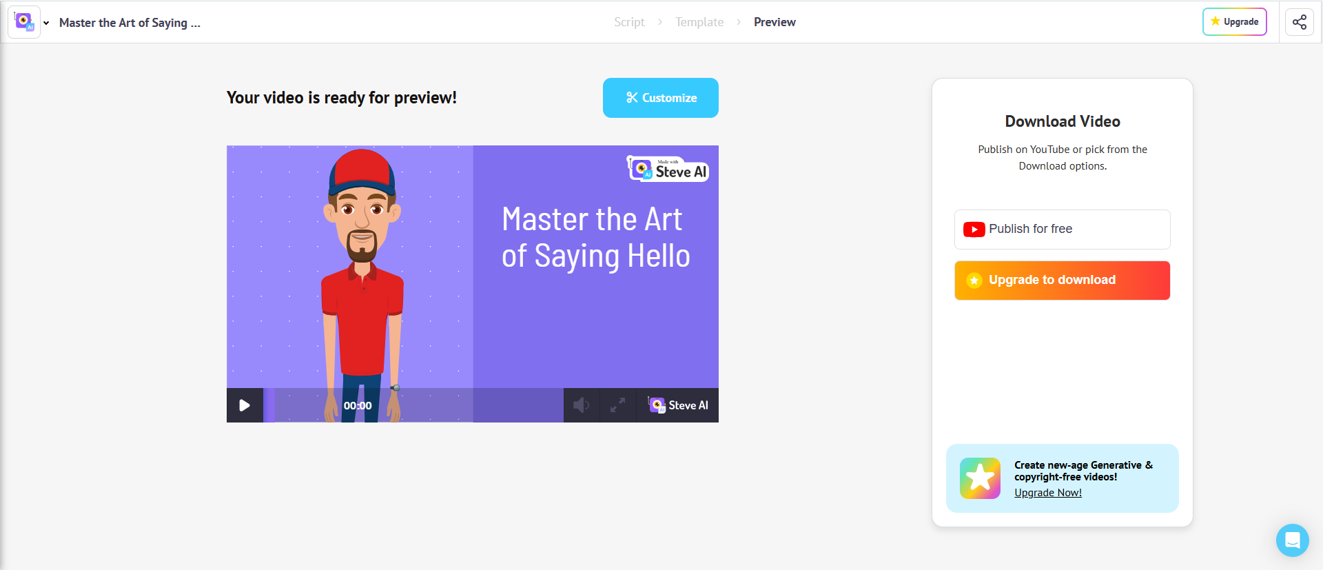 ai face talking generator free