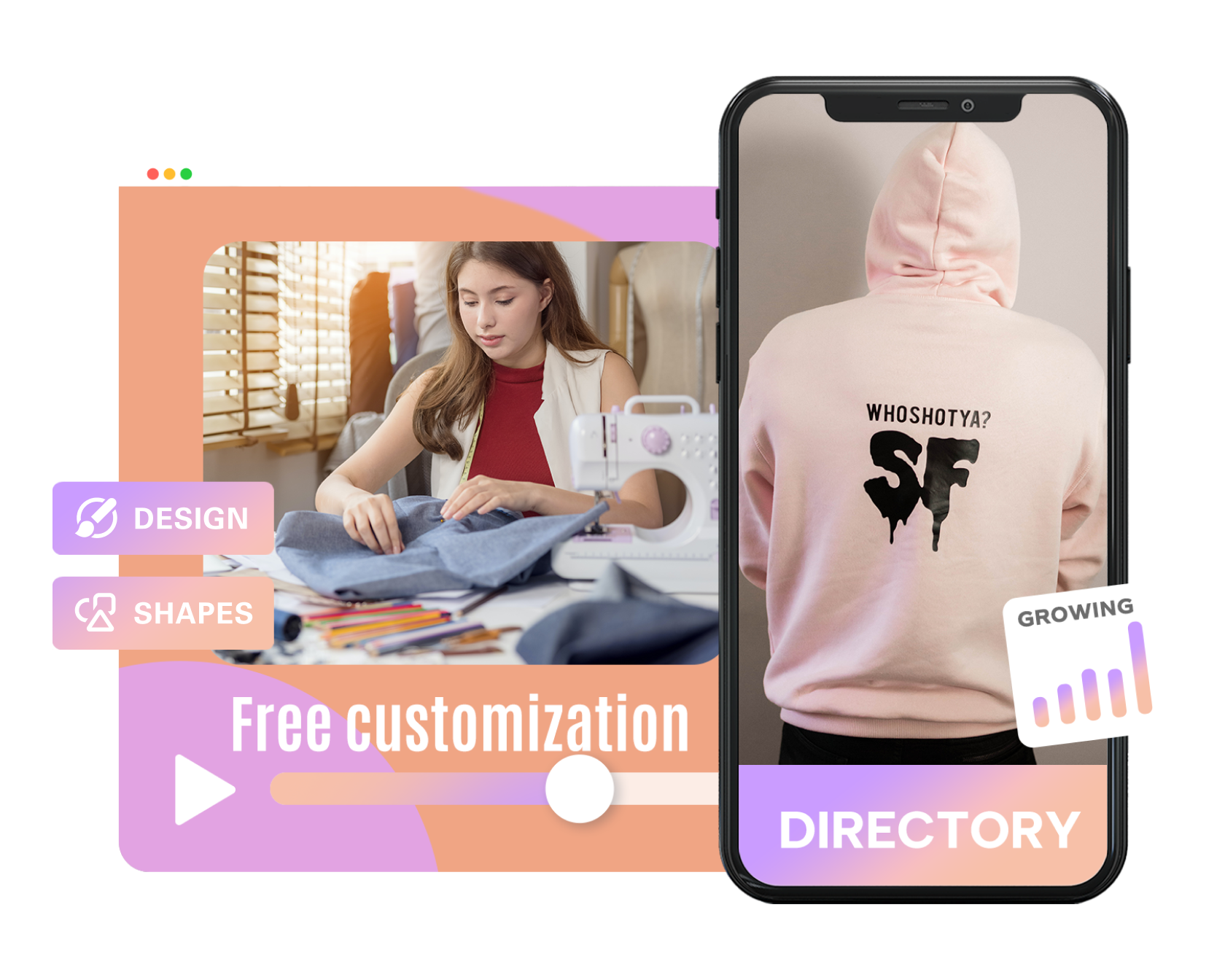 Niestandardowe bluzy online za darmo