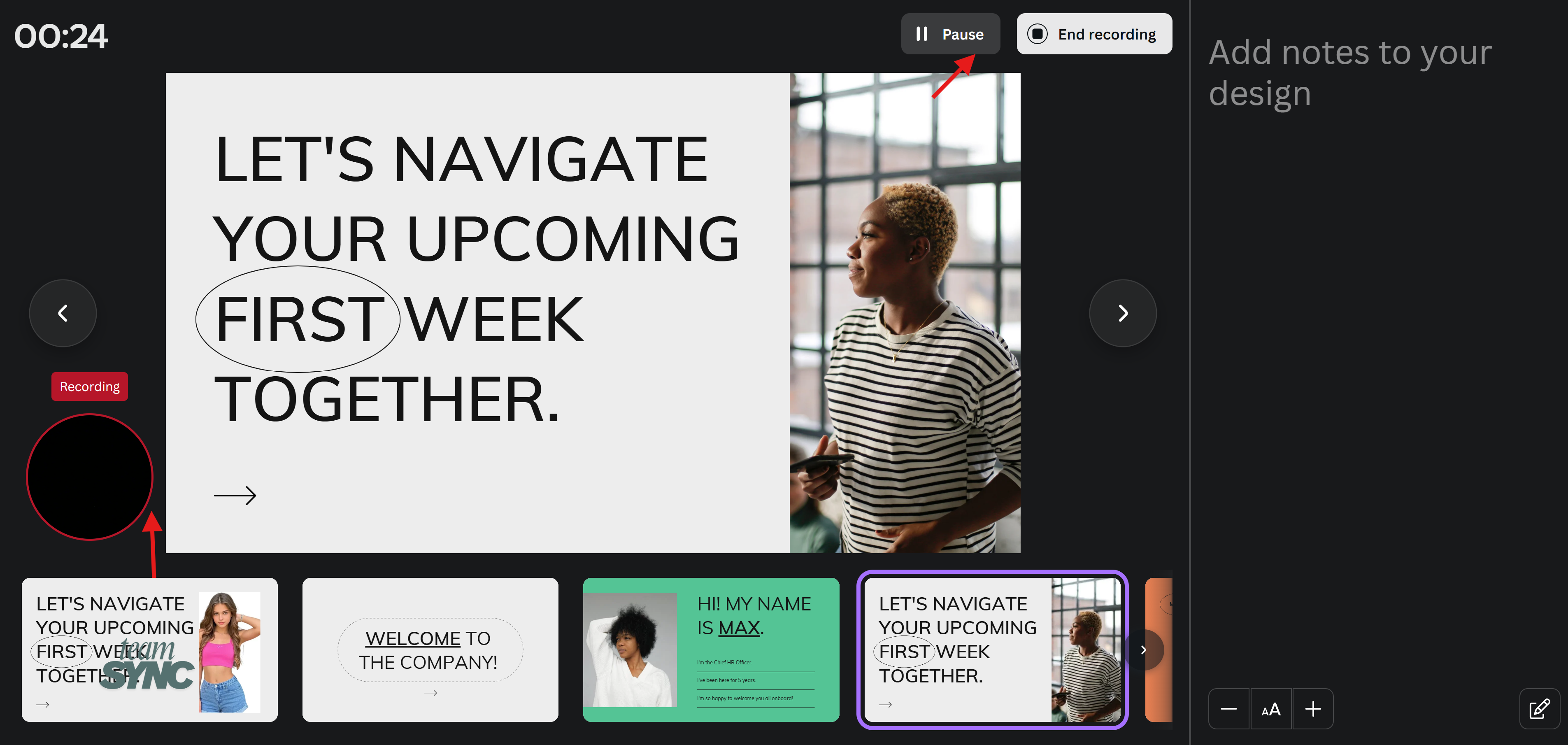 How to make a video presentation with voice over