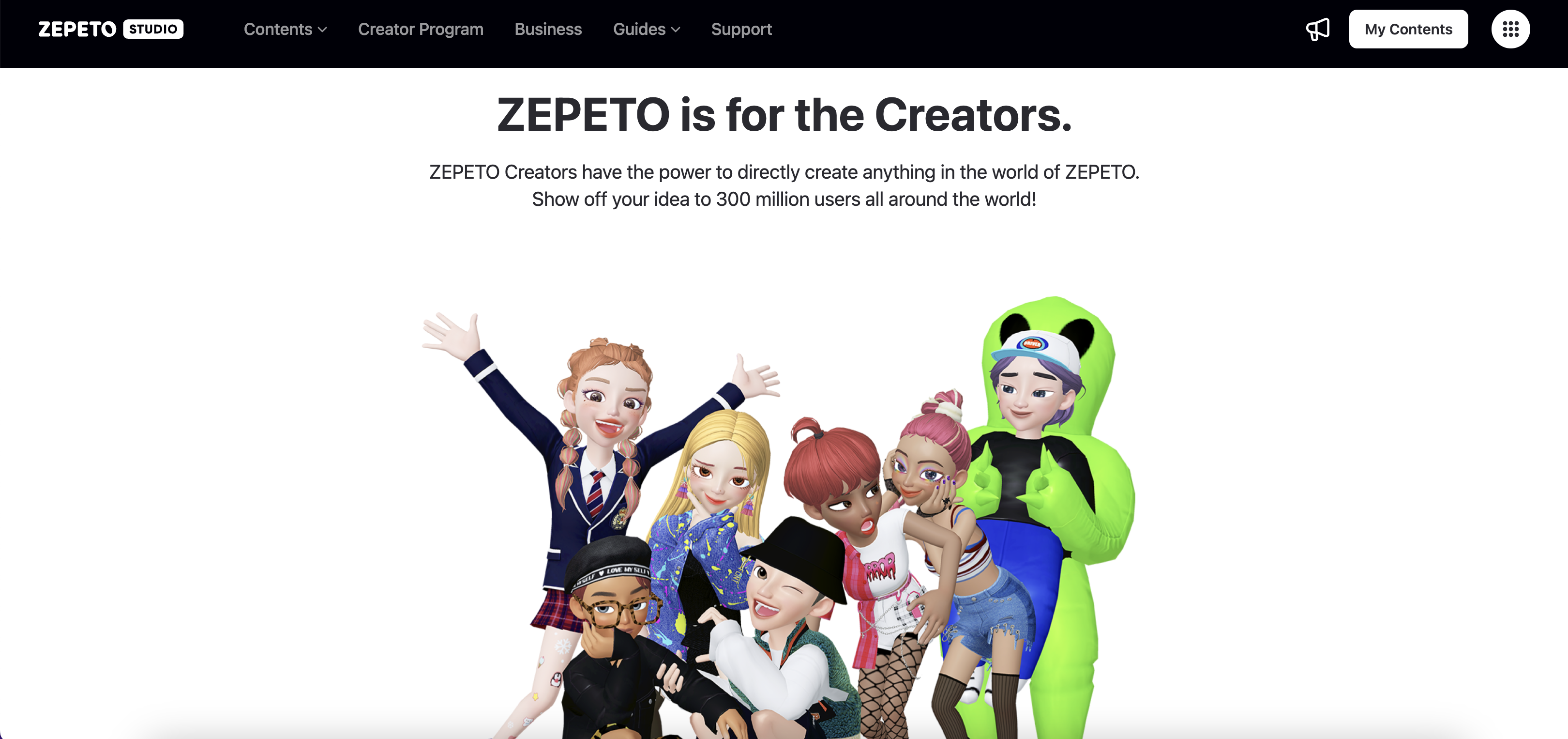 Créez des personnages 3D en ligne avec Zepeto Studio