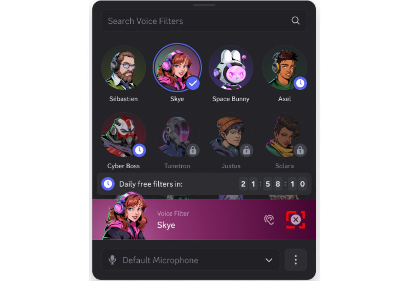 Un moyen rapide de supprimer le changeur de voix sur Discord