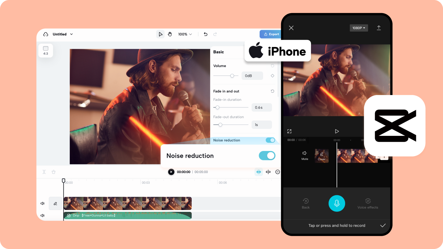how to record voice on iphone