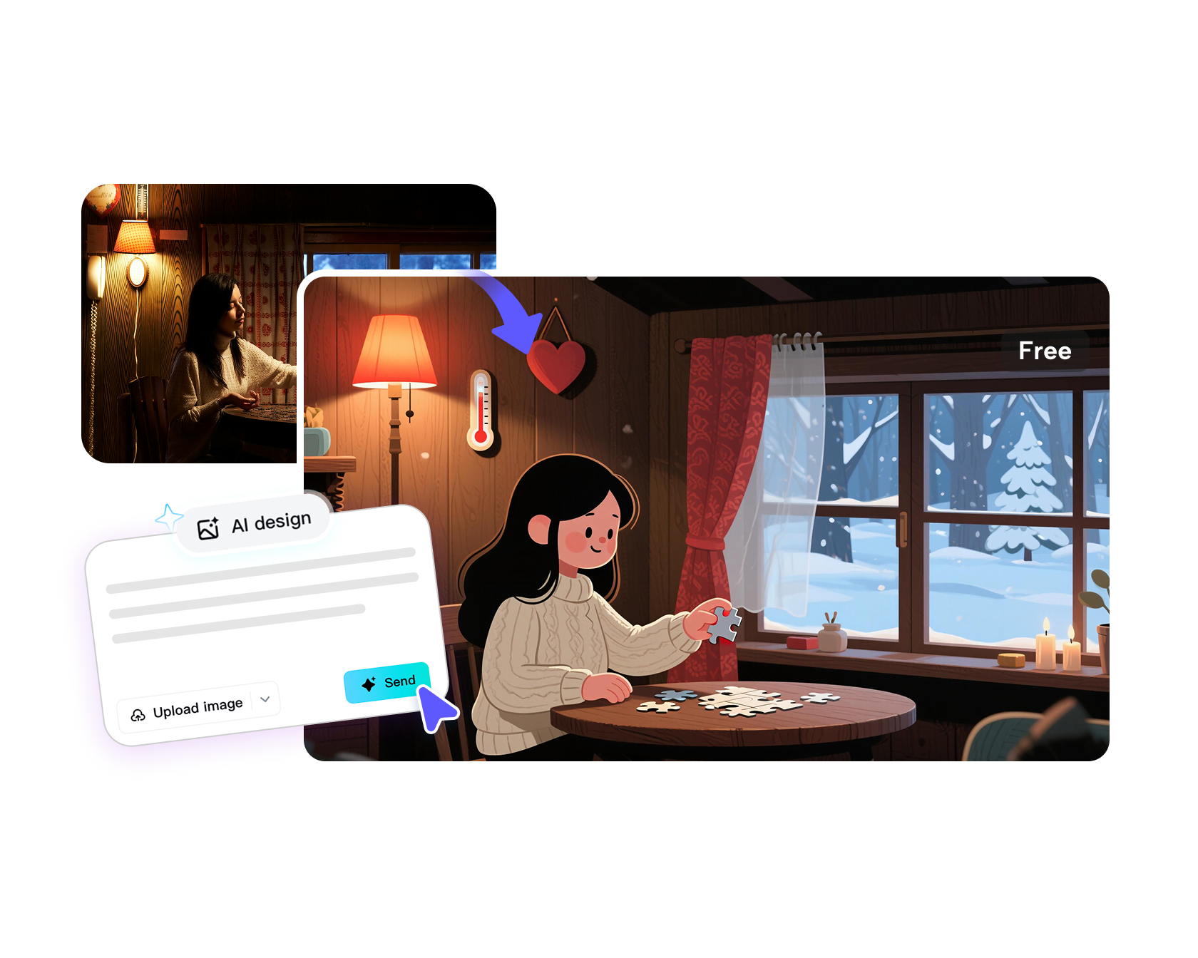 AIアニメアート生成ツール