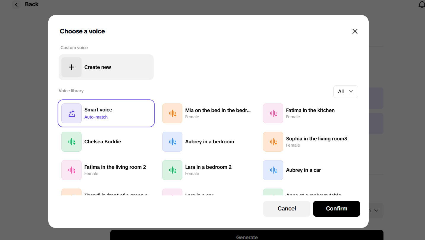 Voice customization