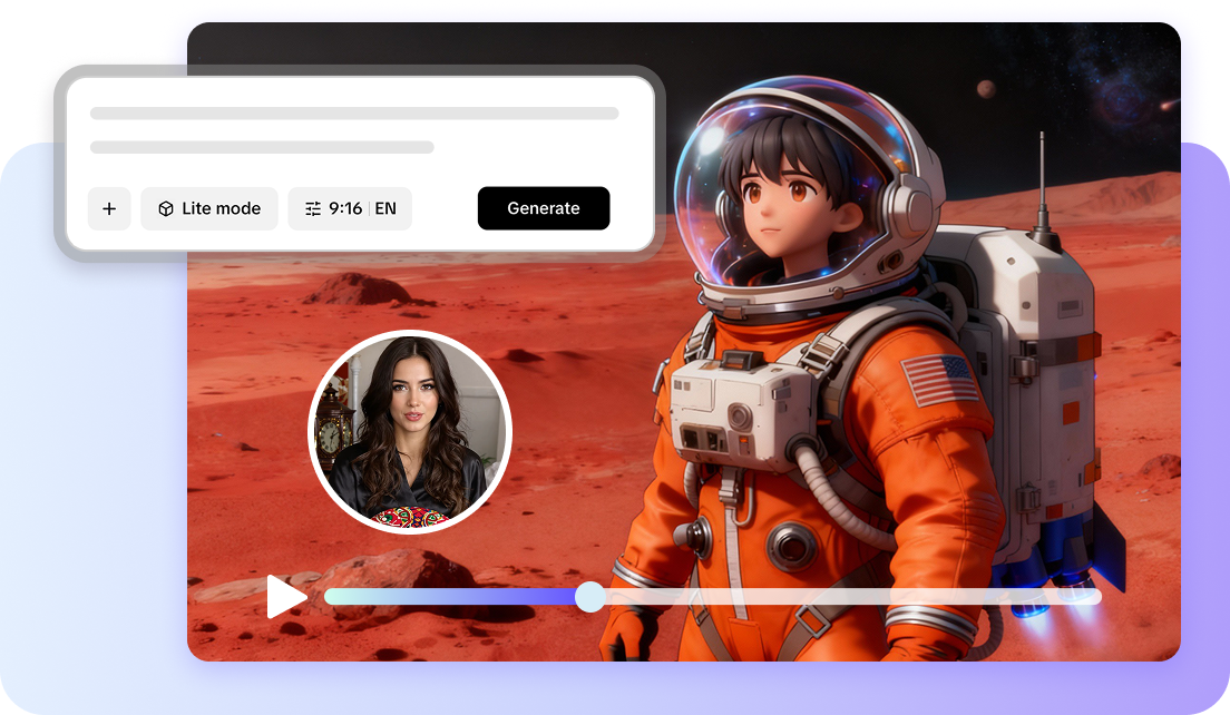 AI video generator to convert 3D image to video