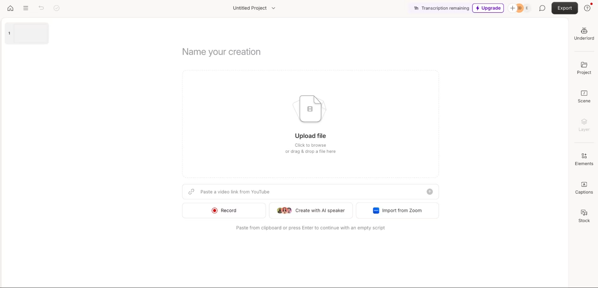 upload files
