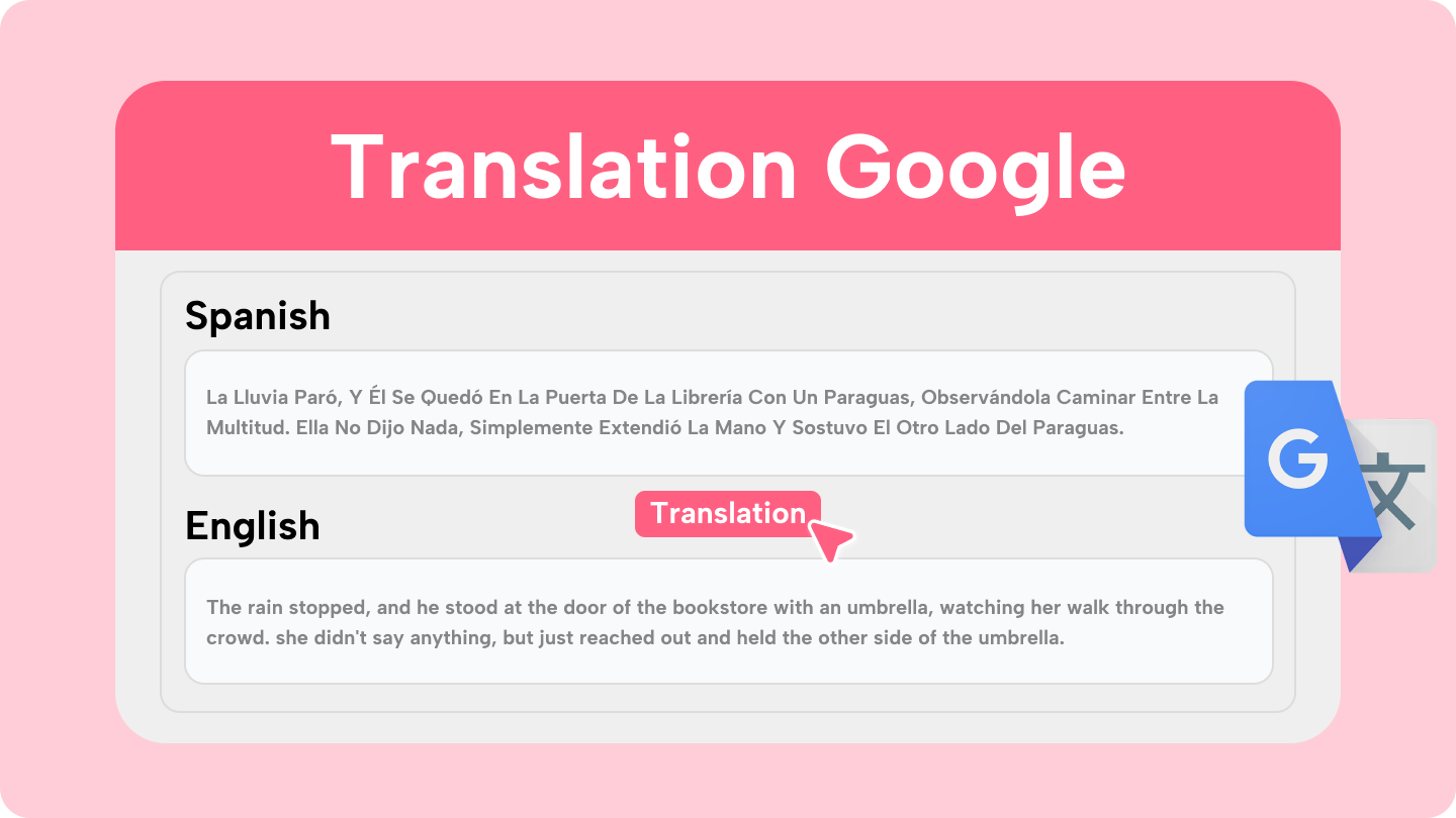 tradutor do Google de espanhol