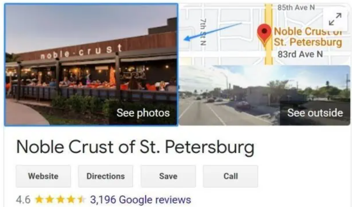 An ideal Google My Business cover size