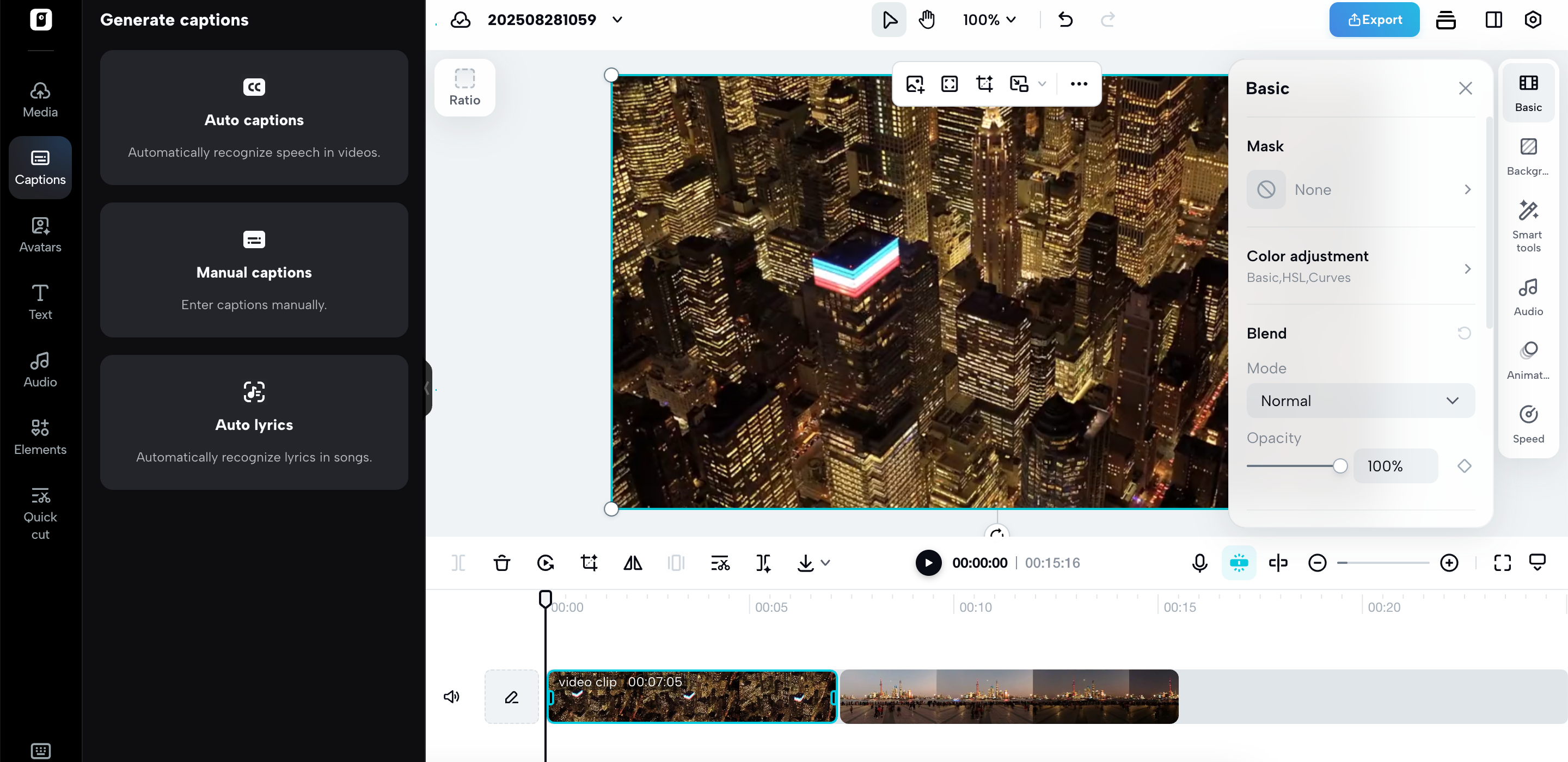 Herramientas de edición con IA
