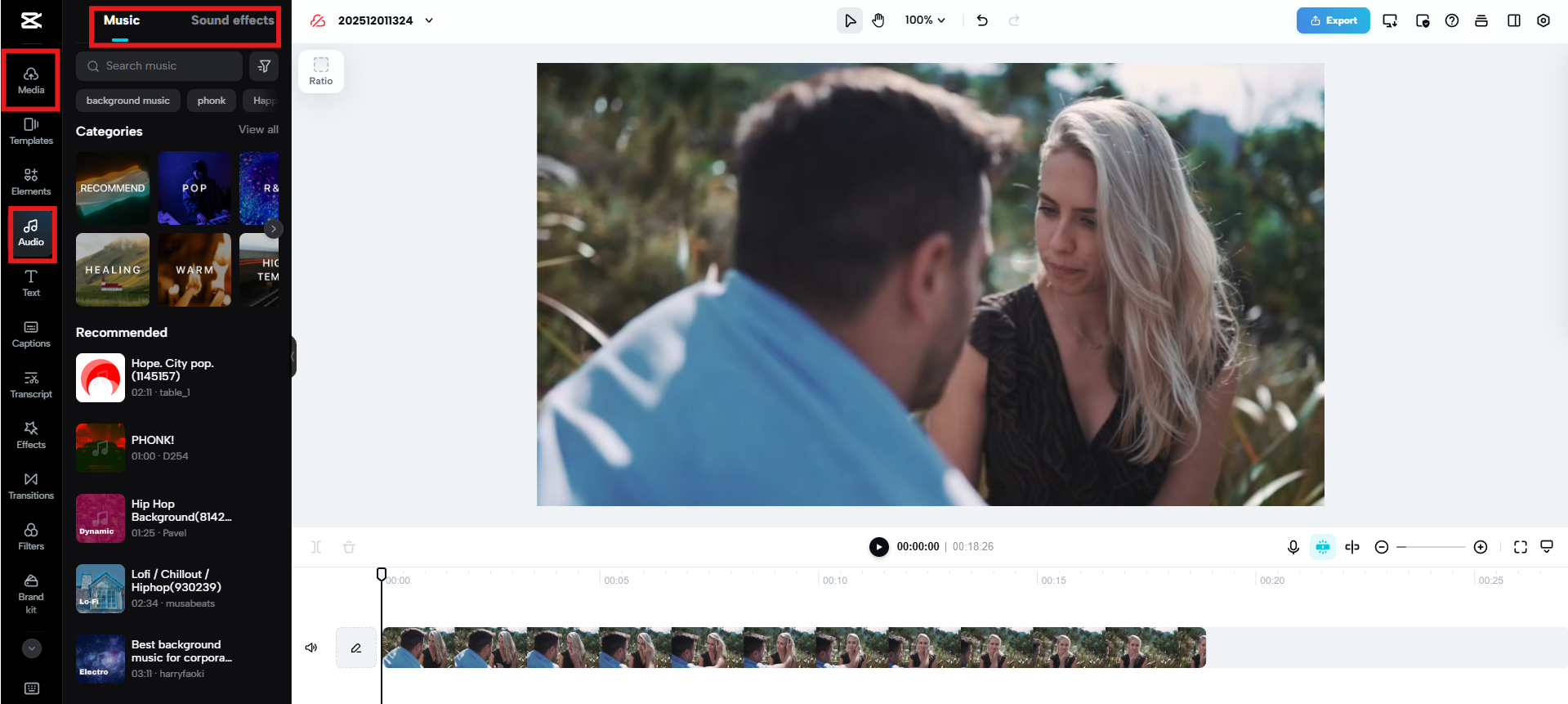 Valitse musiikkilähde