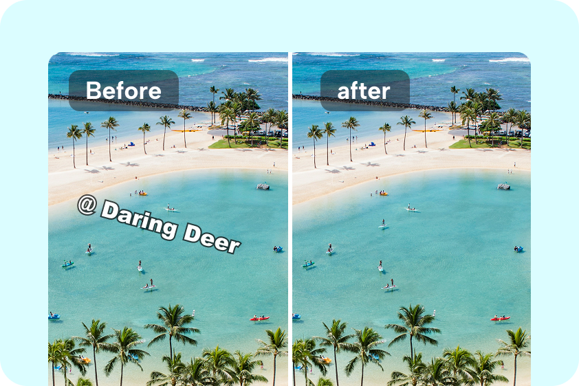 CapCut AI watermark remover refines social media videos by removing watermarks