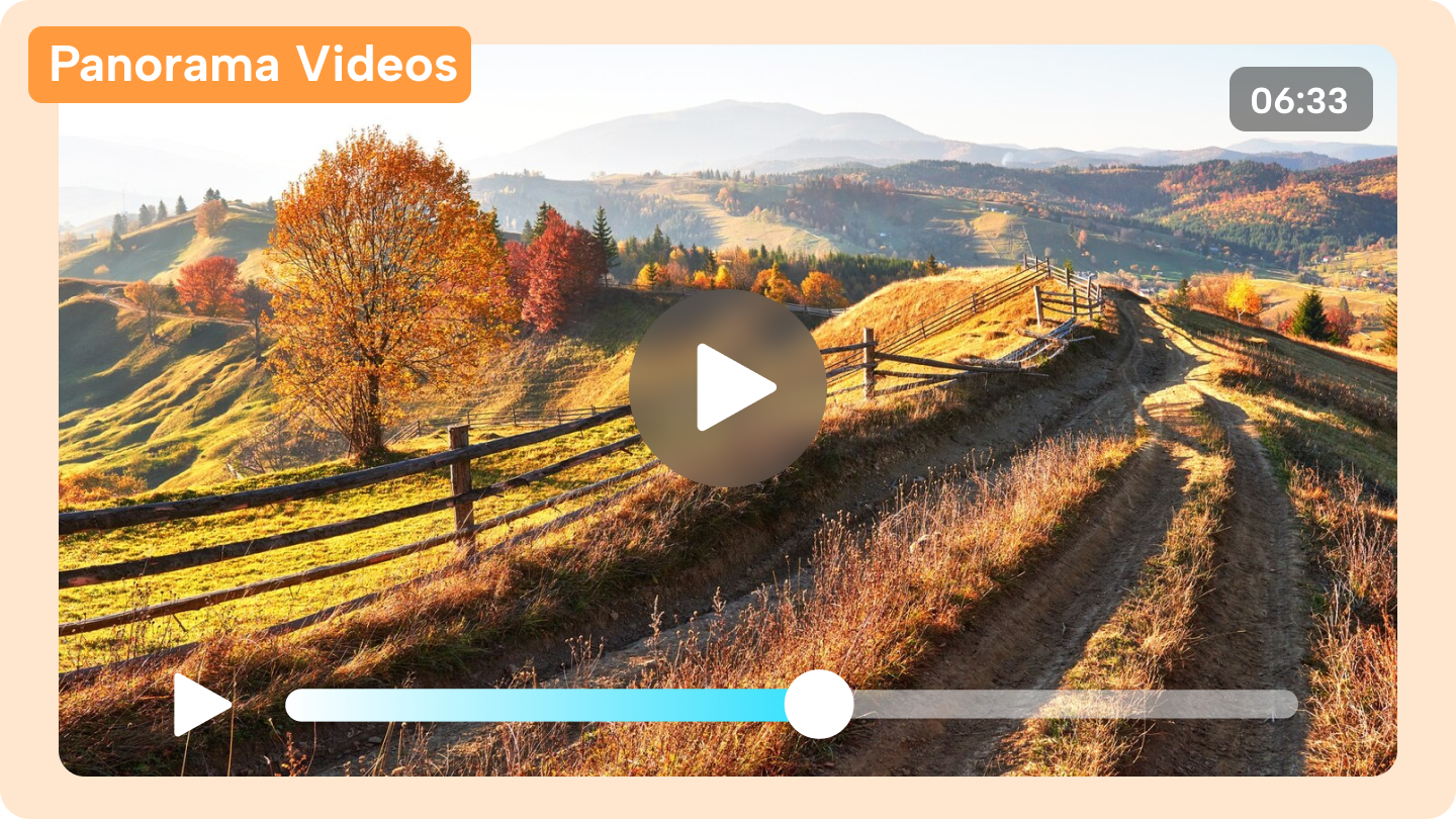 vidéo panoramique