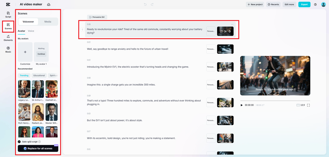 Refine your ad script and media