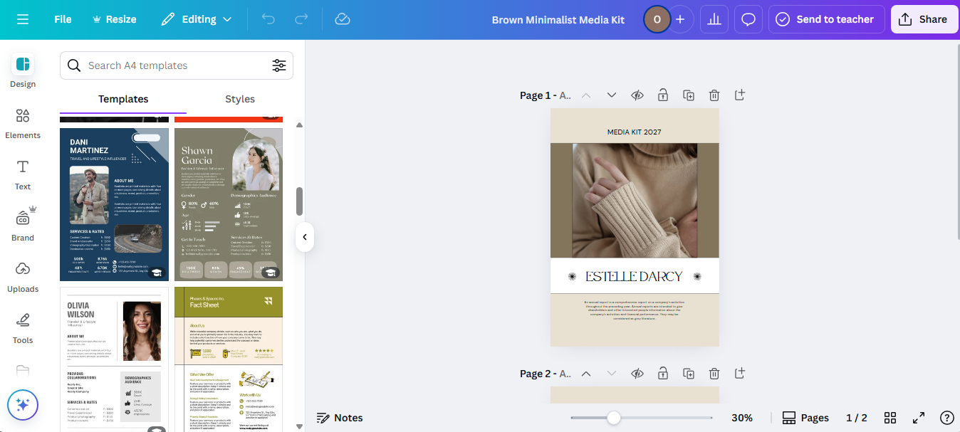 come creare un press kit