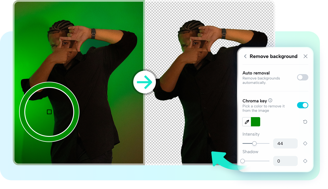 Remove background tool