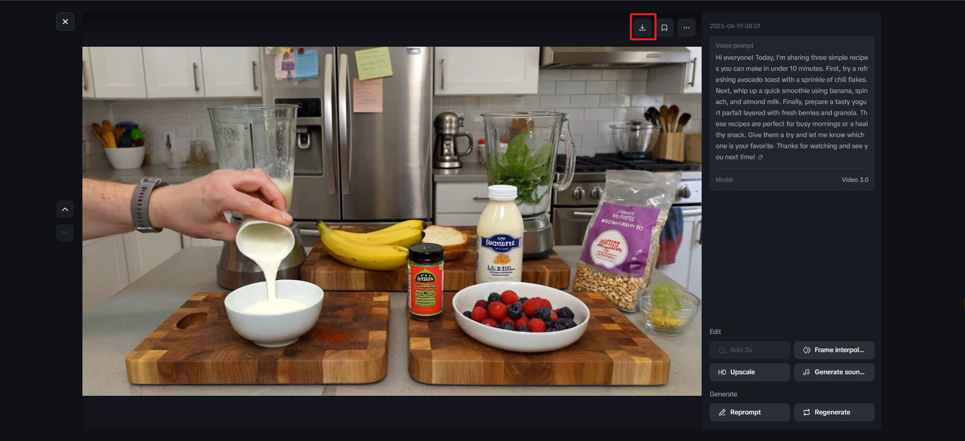 ai script generator for YouTube
