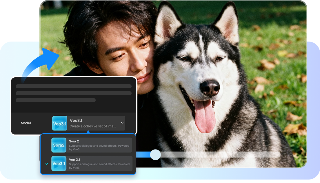 Tekoälykäyttöinen tekstistä videoon -generaattori sujuvan ja realistisen kohtauksen luomiseen