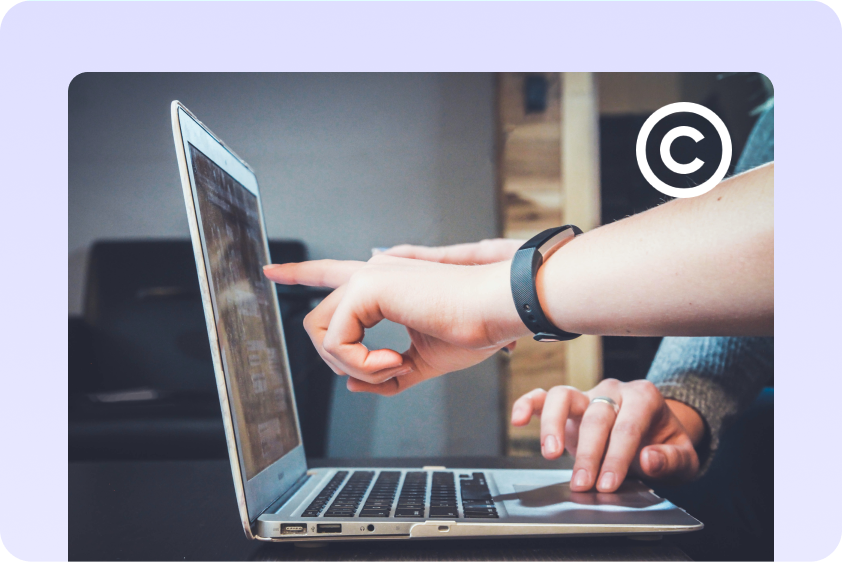 Copyright-safe text styles for videos