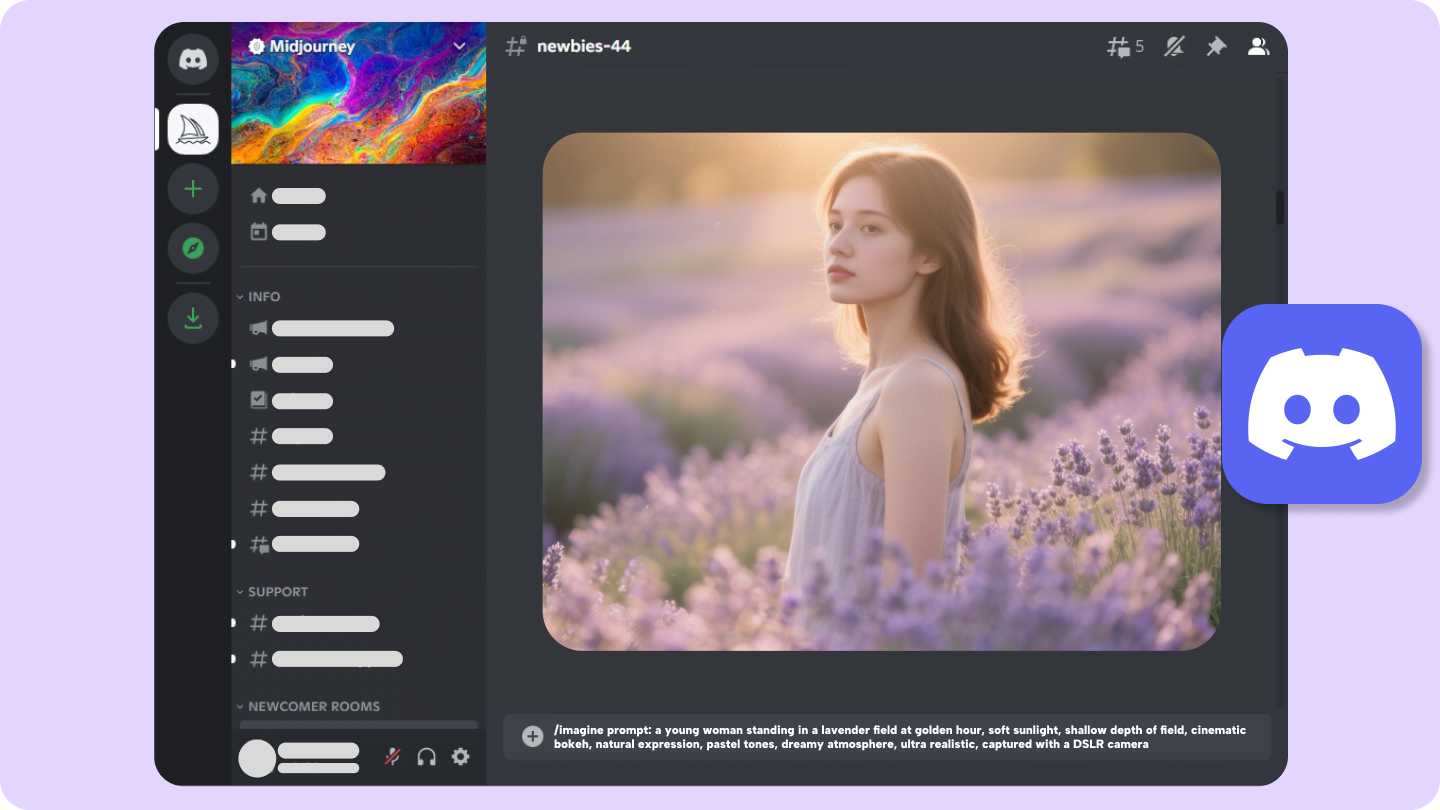генератор зображень Discord AI