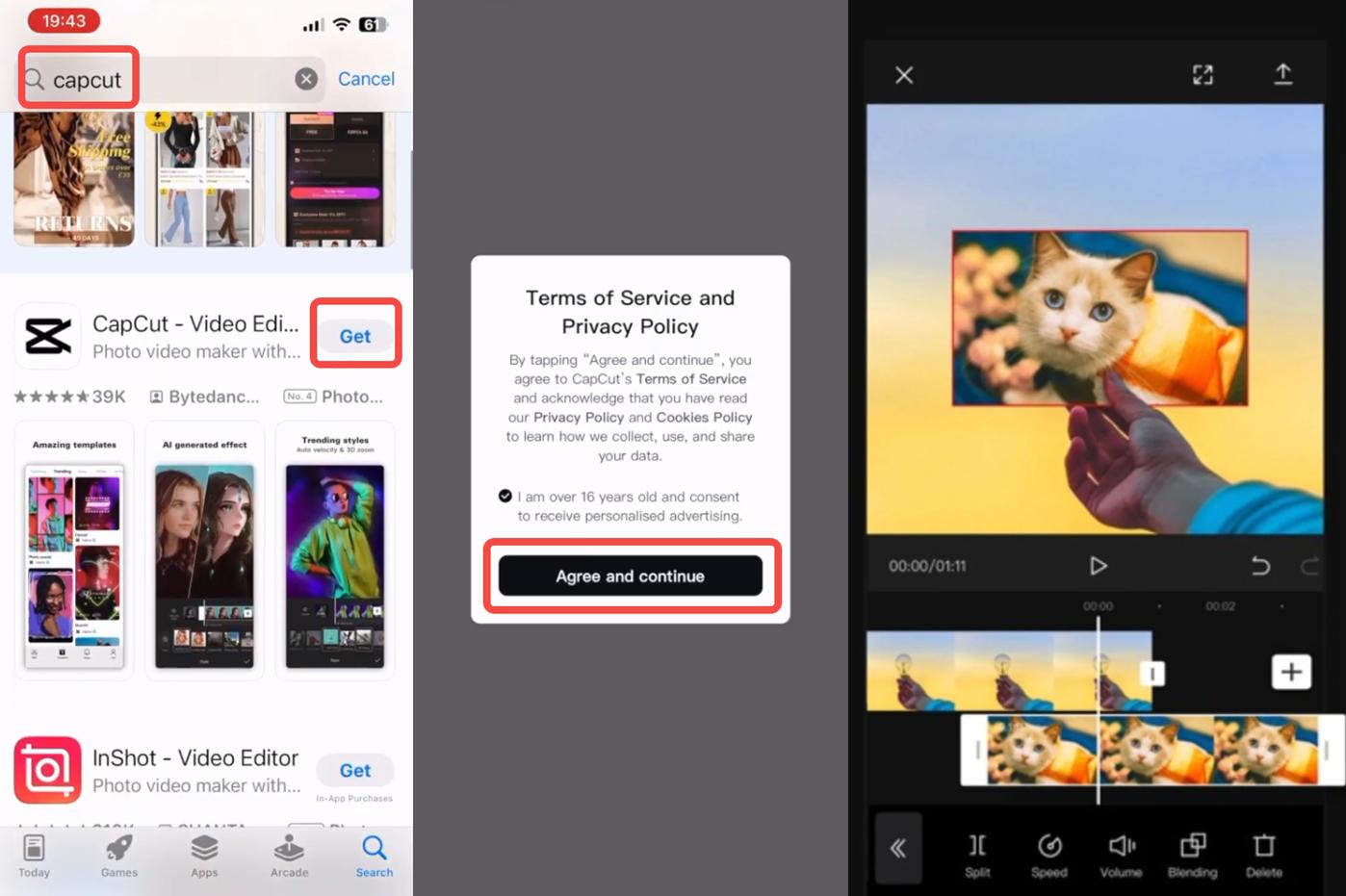 Get CapCut ios download