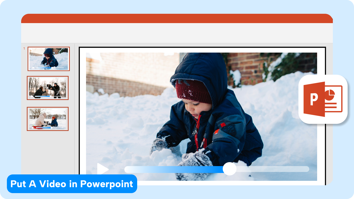 how to put a video in powerpoint