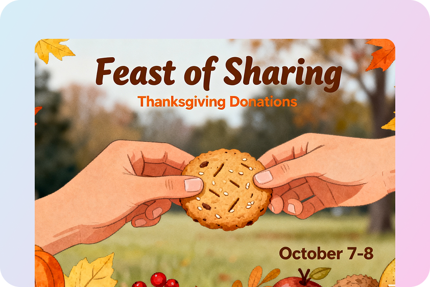 Realizza layout fotografici per eventi