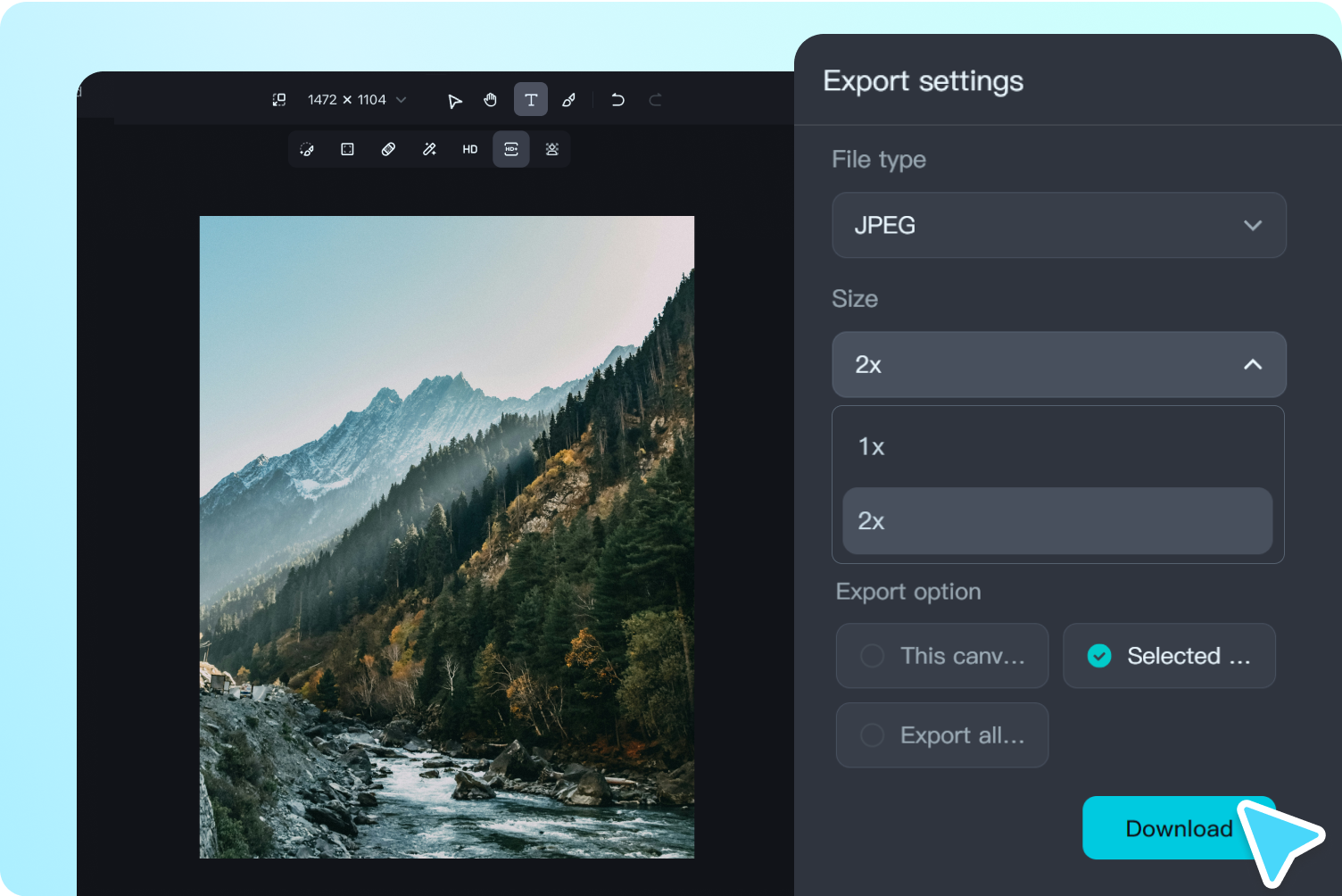 export image