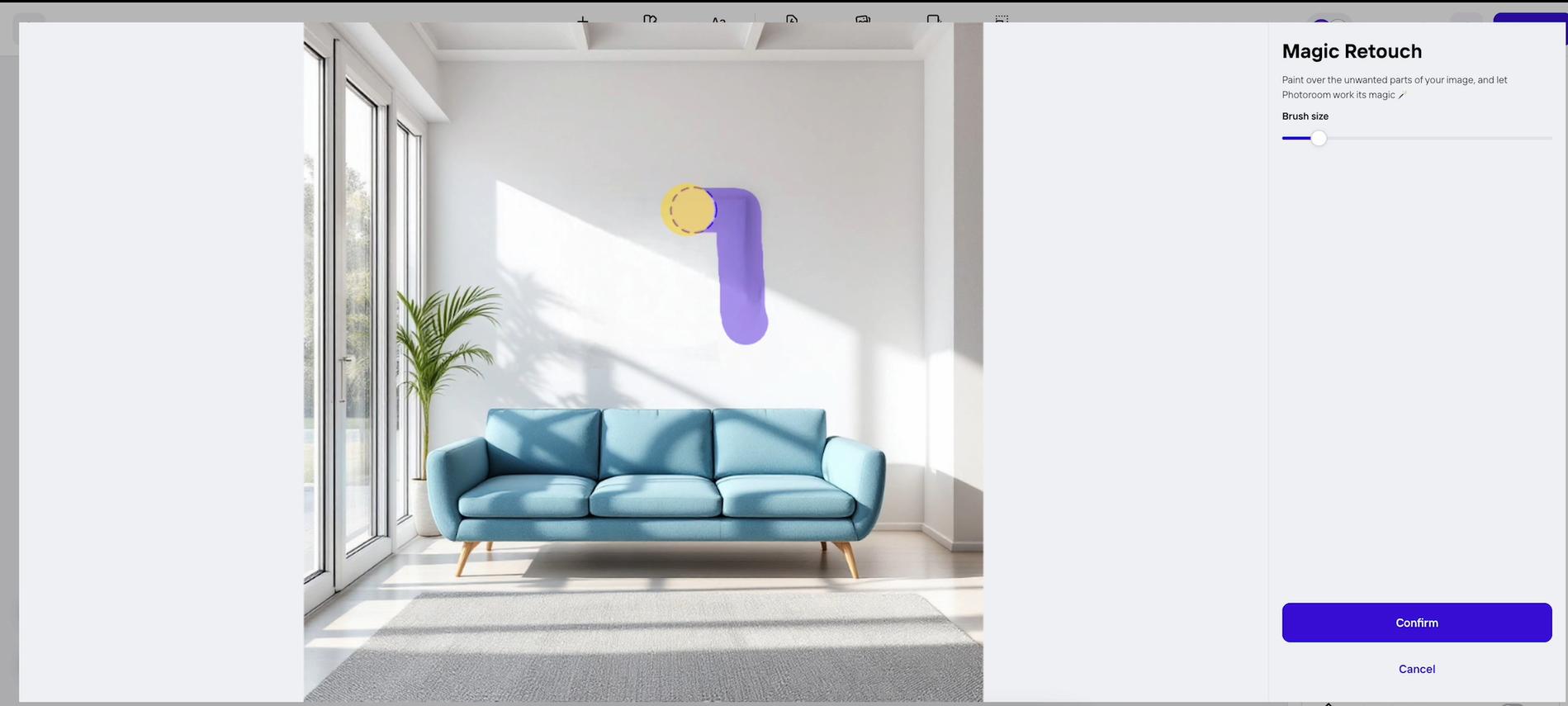Cara cepat untuk menghapus latar belakang dengan Photoroom di web