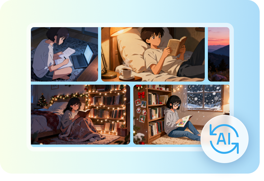 Styles polyvalents d'arrière-plans lofi