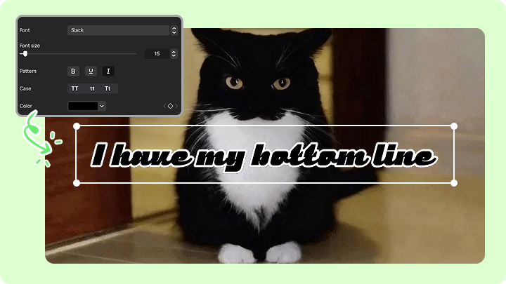 freaky font meme