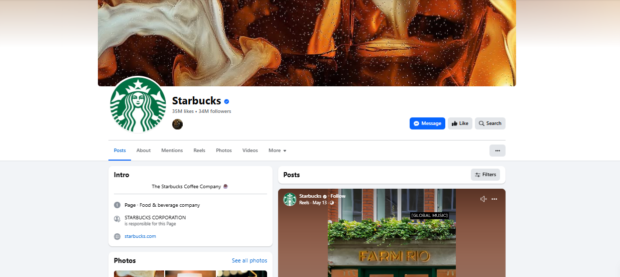 Exemplo de marketing da Starbucks