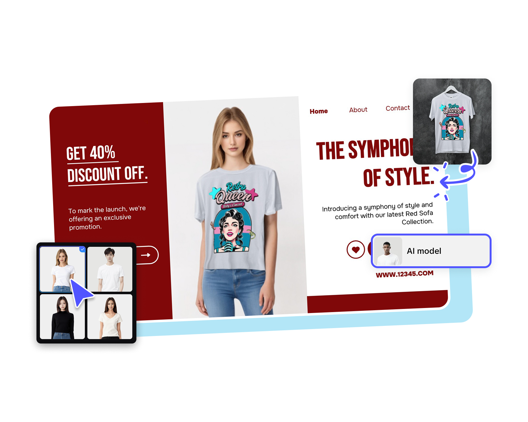 virtual clothing model