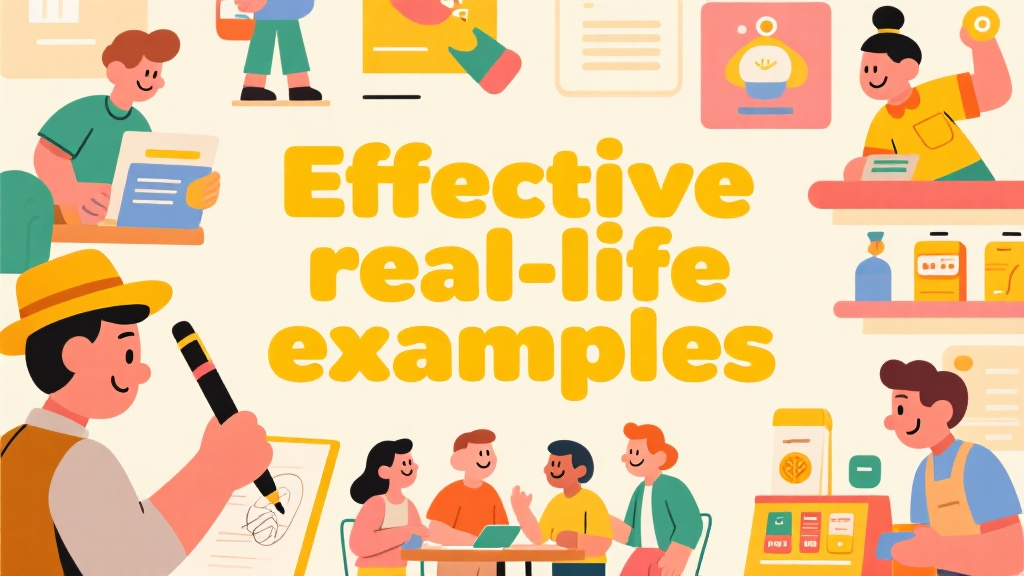 Effective real-life examples
