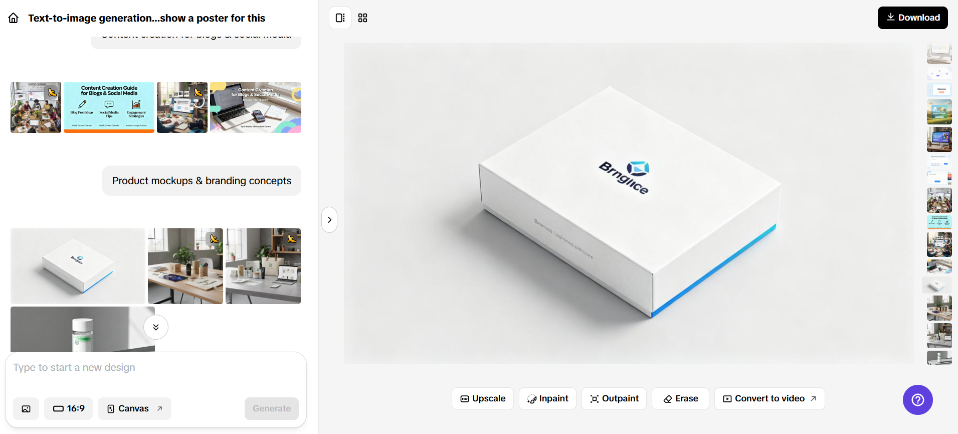 Export and share