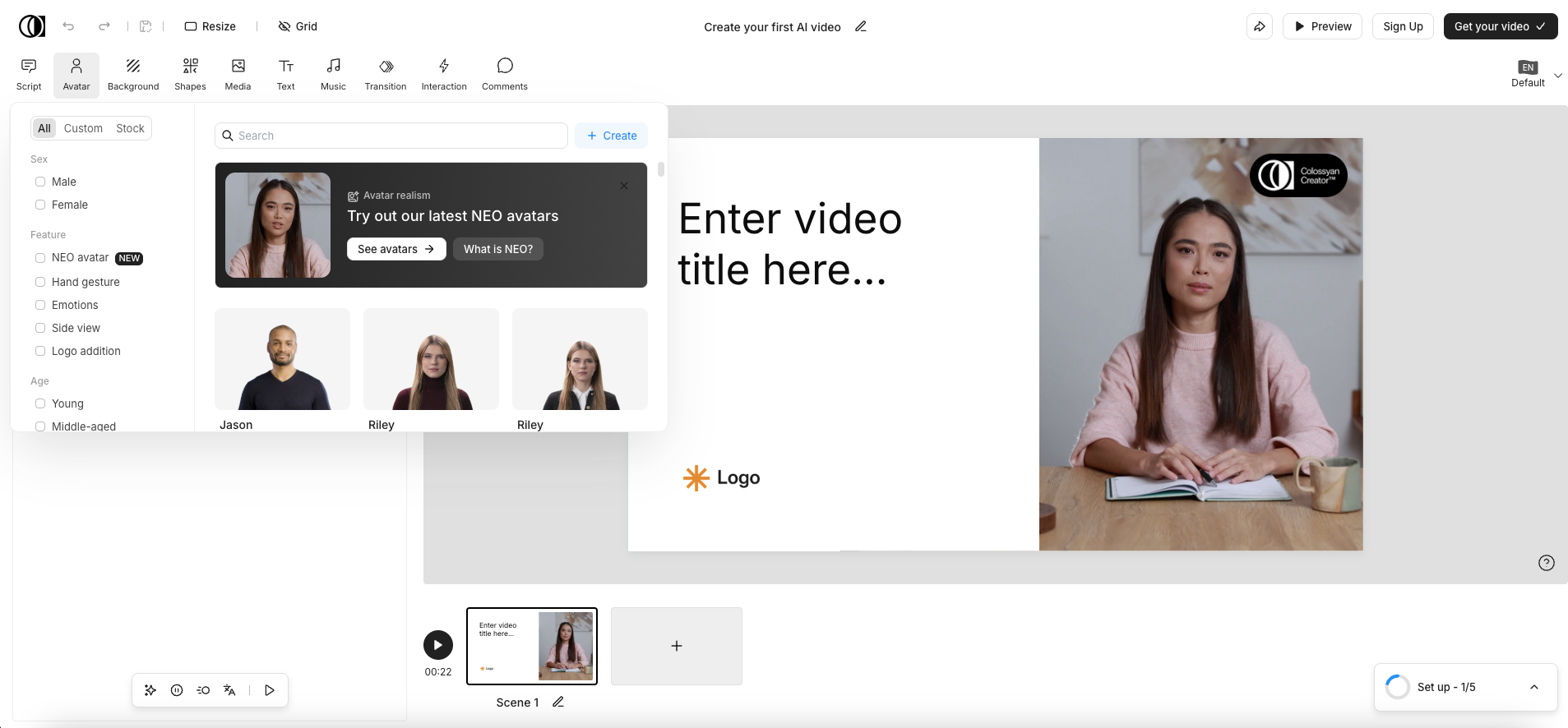 Heygen AI free alternative