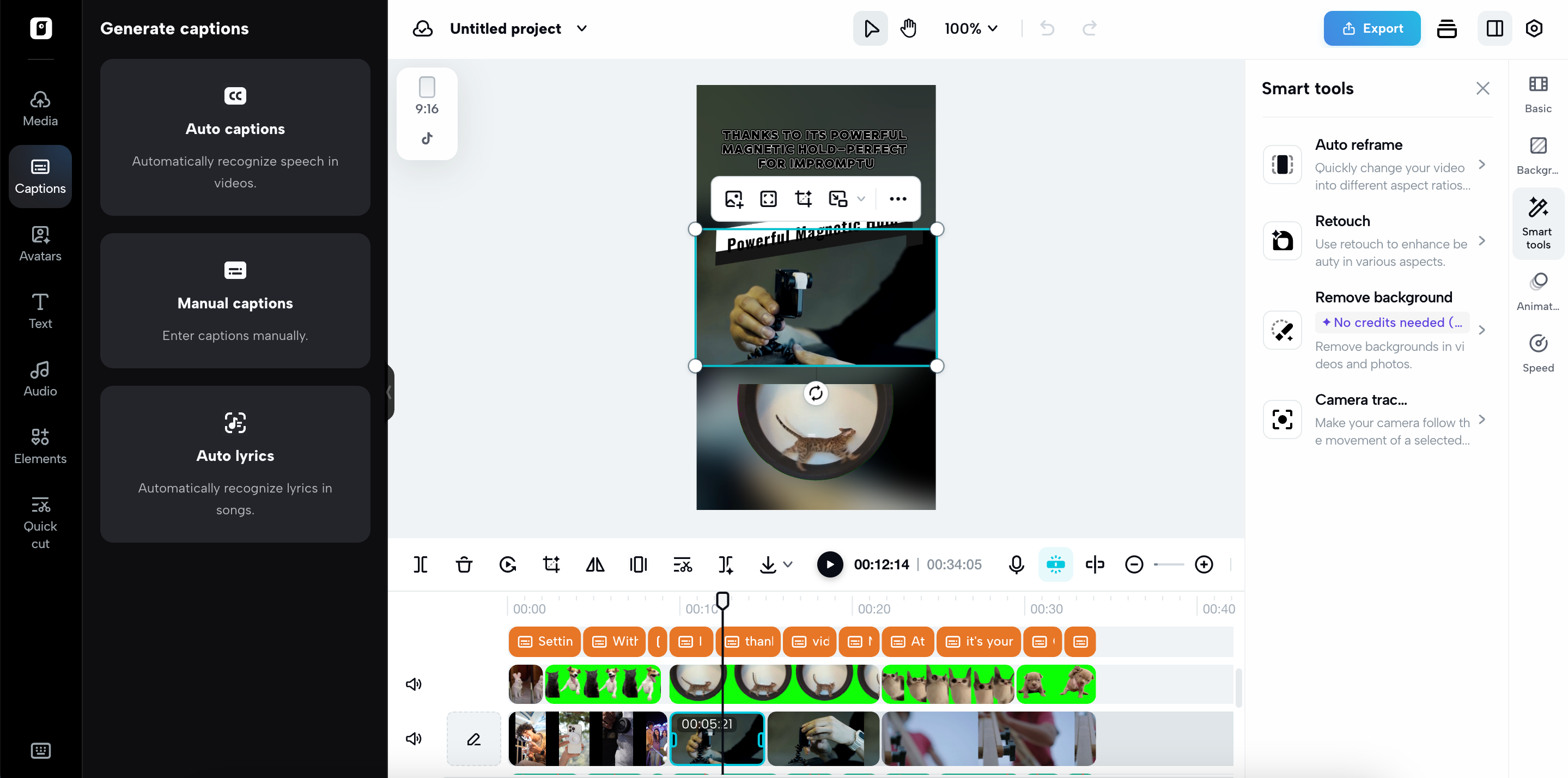 Edit your video