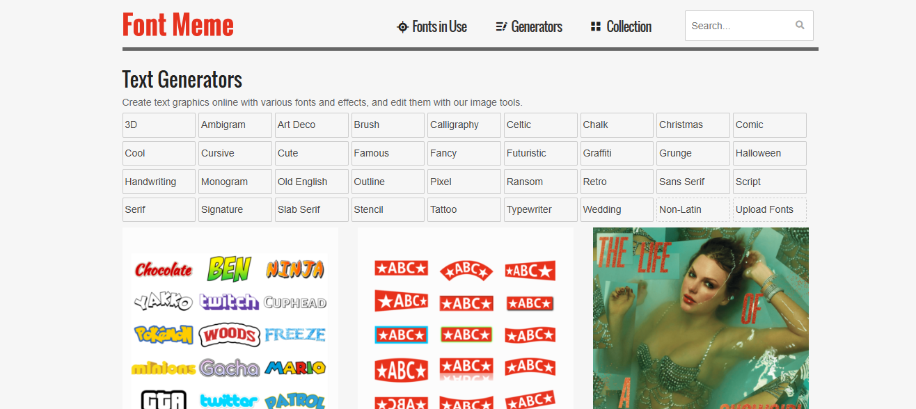 Font Meme
