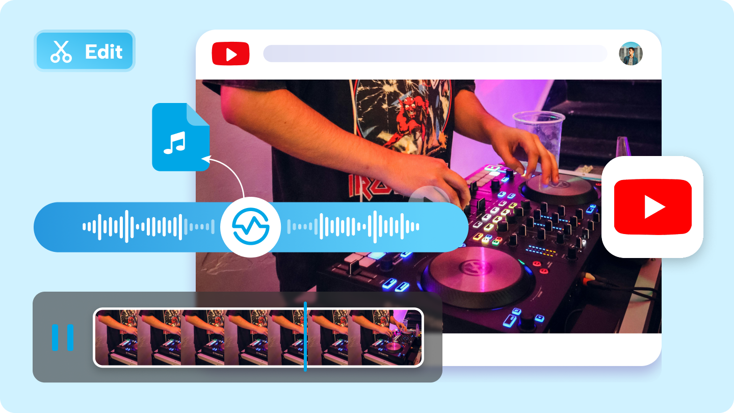 audio extraheren van YouTube