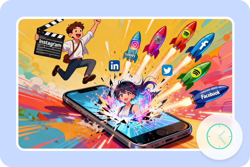 Fast viral content creation