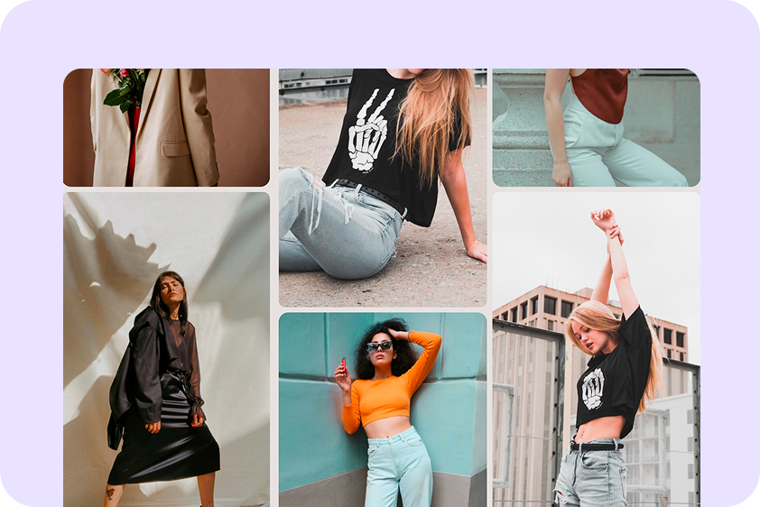Lookbook and catalog design with CapCut's free clothing swap tool