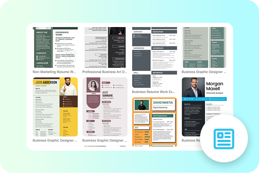  Keep cover letter style consistent with the resume.