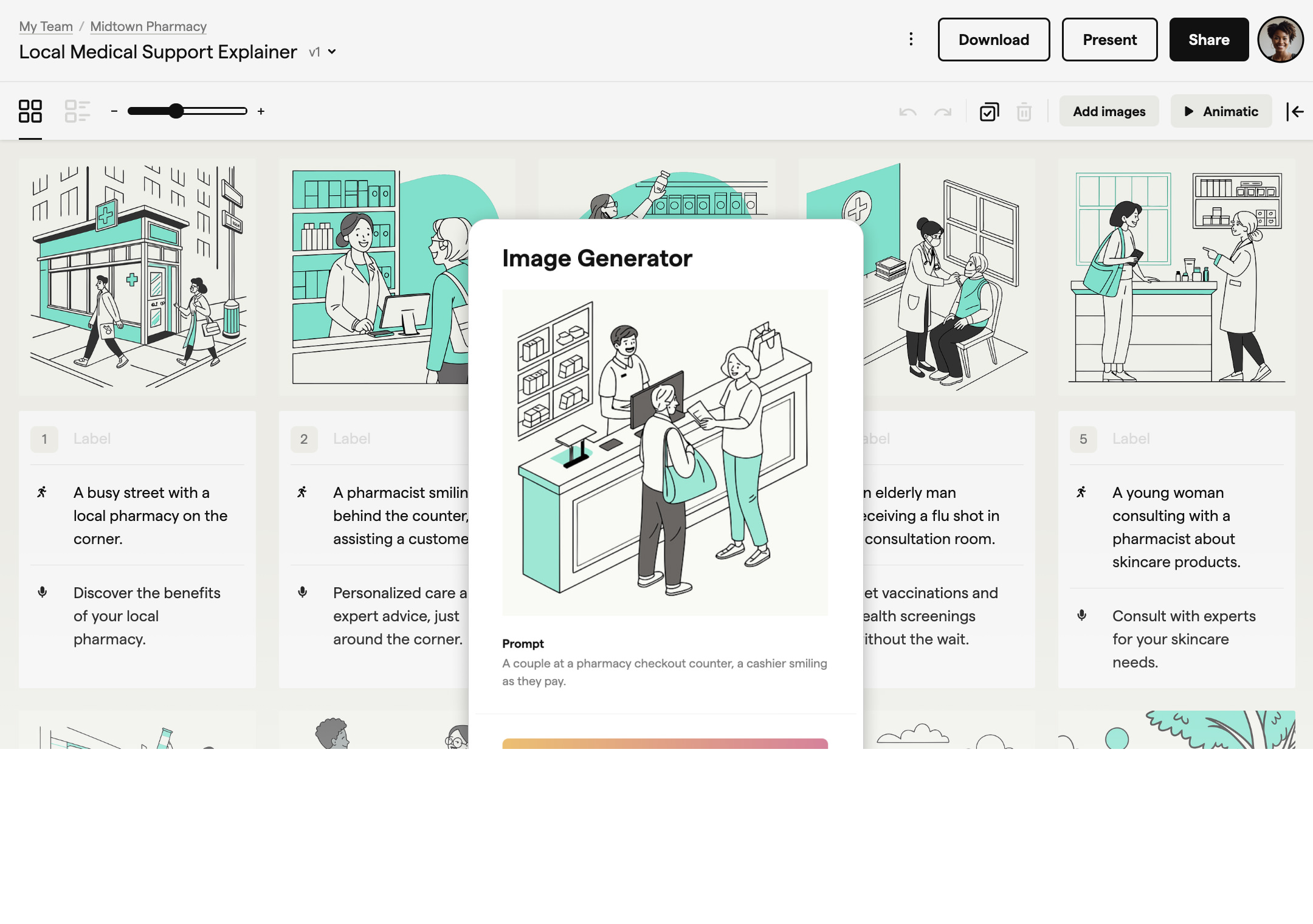 Boards - Bestes Werkzeug für Storyboard-Vorlage AI